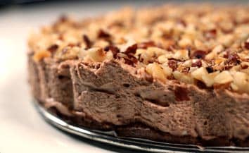 No Bake Hazelnut Keto Cheesecake